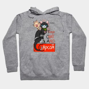 Monster Hunter World black cat Hoodie